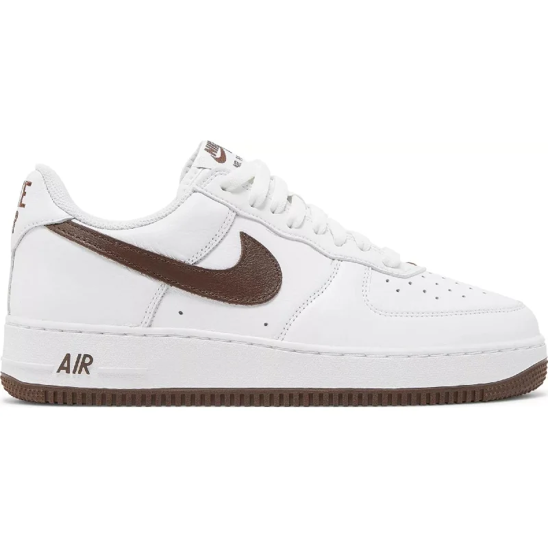 Men's Odor-Resistant Shoes Nike Air Force 1 Low Retro White/Chocolate-Metallic Gold DM0576-100 Men's Men's Odor-Resistant Shoes Nike Air Force 1 Low Retro White/Chocolate-Metallic Gold DM0576-100 Men's