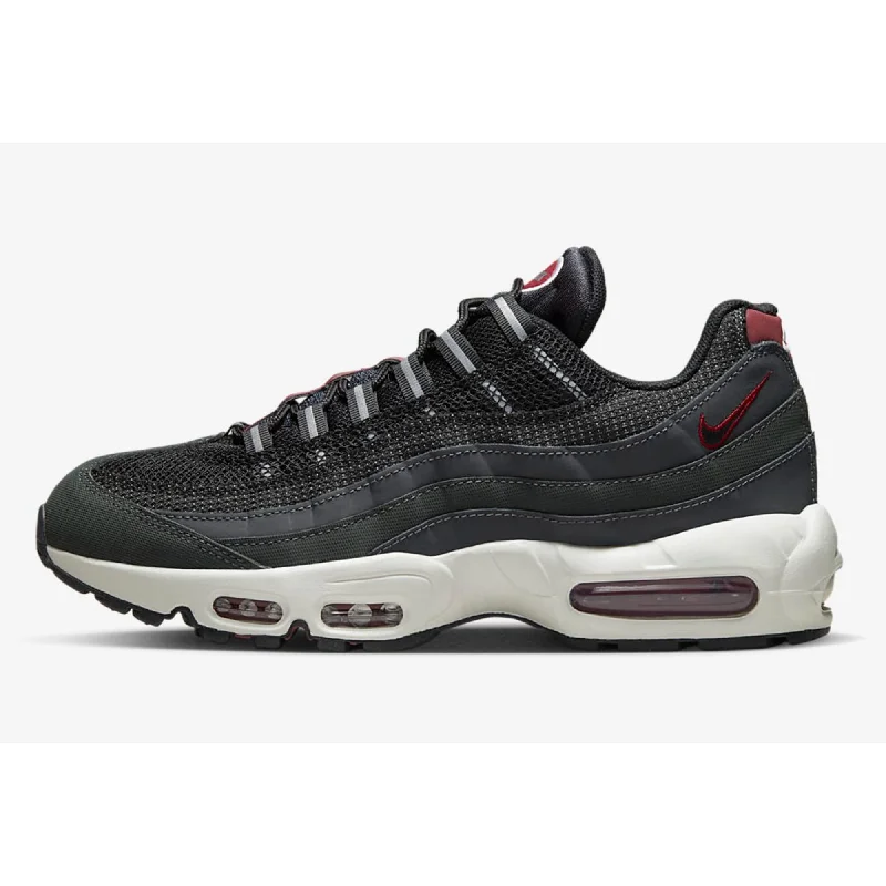 Men's Breathable Shoes Nike Air Max 95 Essential Anthracite/Black-Team Red DQ3982-001 Men's Men's Breathable Shoes Nike Air Max 95 Essential Anthracite/Black-Team Red DQ3982-001 Men's