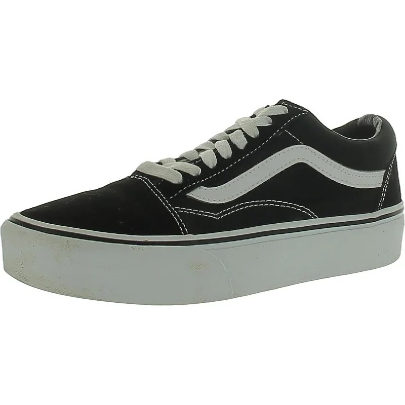 Men's Breathable Shoes Old Skool Stac Mens Suede Platform Skate Shoes