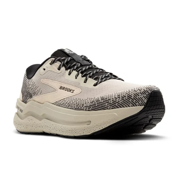 Men's Energy-Return Shoes Brooks Men's Ghost Max 2 Pelican/Black