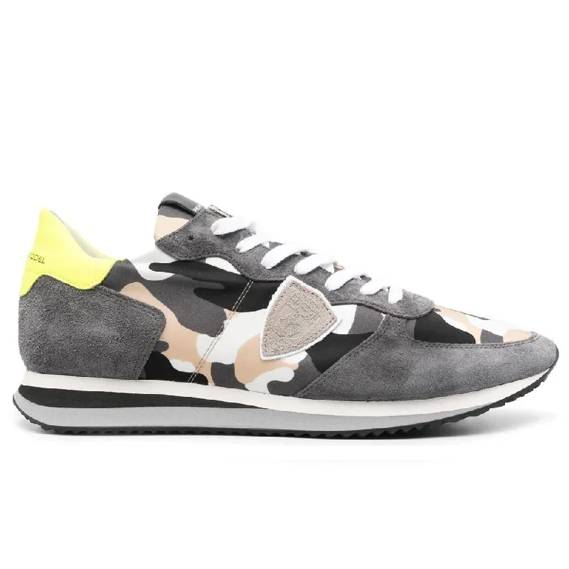 Men's Temperature-Regulating Boots Philippe Model  Hue Suede Insert Men's Sneakers