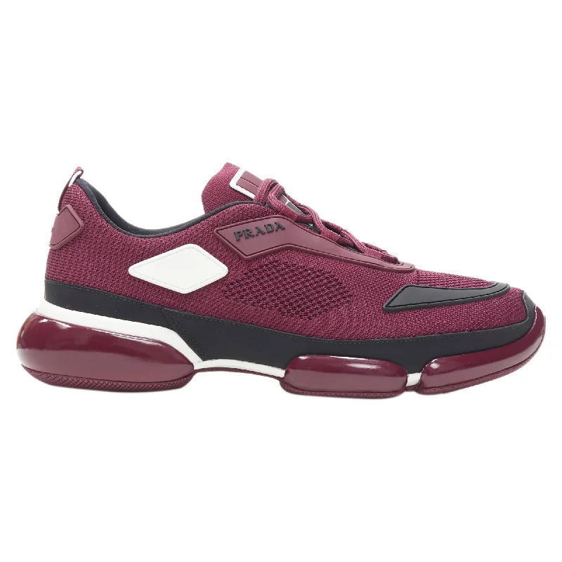 Men's Anti-Slip Shoes Prada Cloudbust Rubber Logo Low Top Sneaker