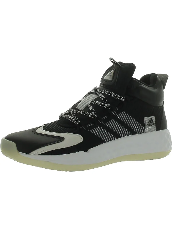 Men's Shock-Resistant Shoes Pro Boost Mid Mens Sport Fitness Basketball Shoes