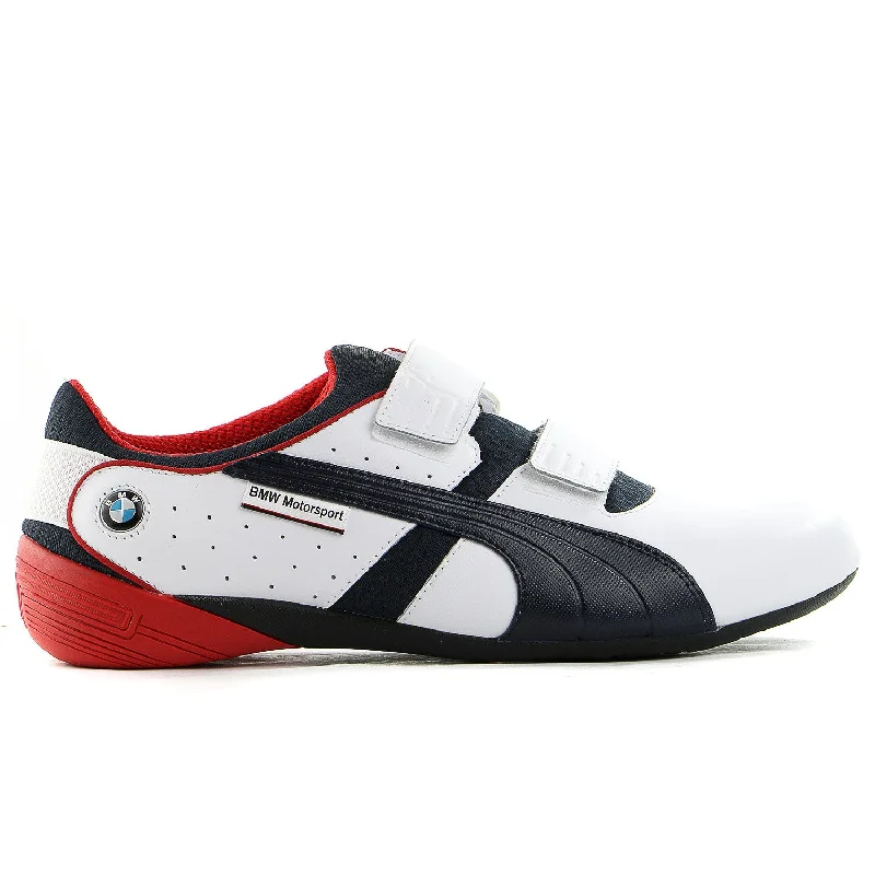 Men's Flexible Shoes Puma BMW Motorsport Nyter 2 Fashion Sneaker Shoe - White/BMW Team Blue - Mens Men's Flexible Shoes Puma BMW Motorsport Nyter 2 Fashion Sneaker Shoe - White/BMW Team Blue - Mens