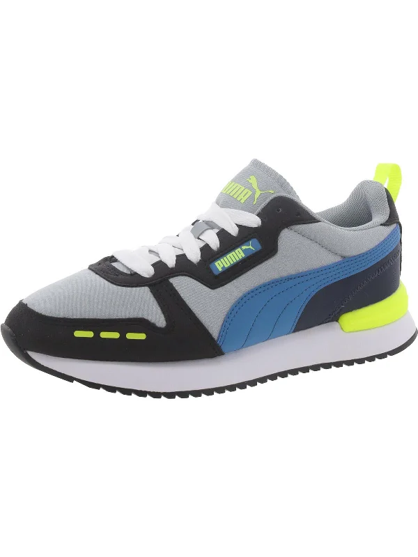 Men's Durable Shoes R78 Mesh Mens Lace-Up Padded Insole Running & Training Shoes