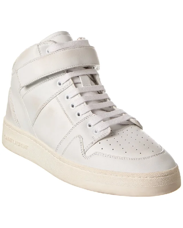 Men's Fashionable Shoes Saint Laurent Lax Leather Sneaker