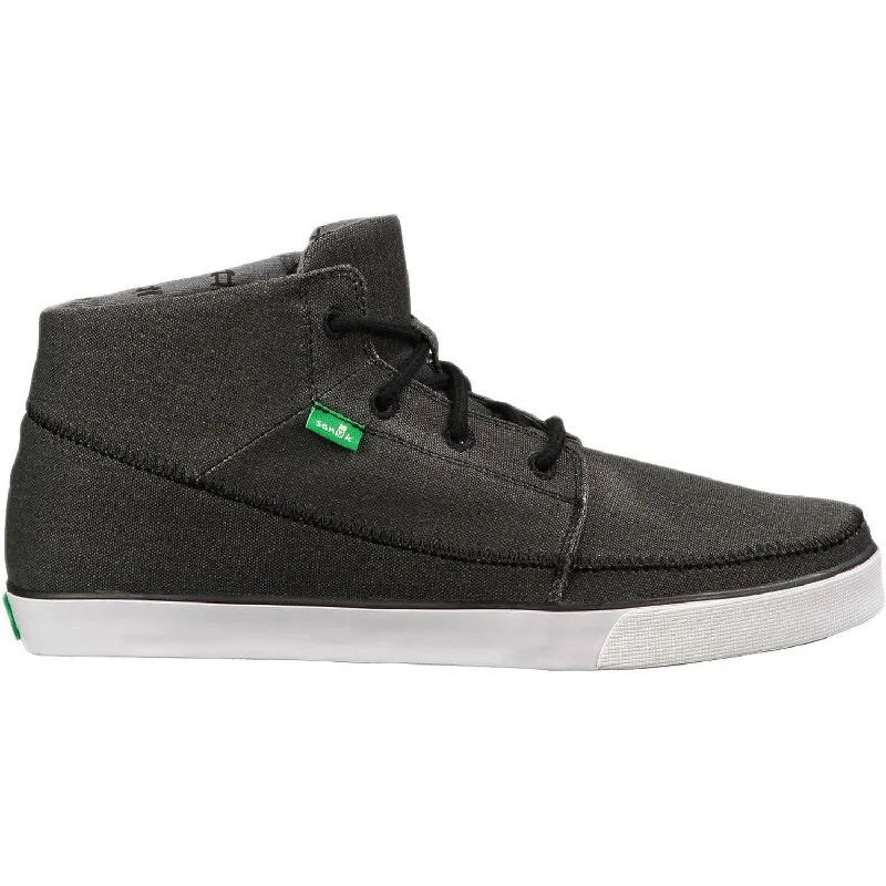 Buy More, Save More On Stylish Shoes Sanuk Highrise Sidewalk Surfers Footwear - Black - Mens Buy More, Save More On Stylish Shoes Sanuk Highrise Sidewalk Surfers Footwear - Black - Mens