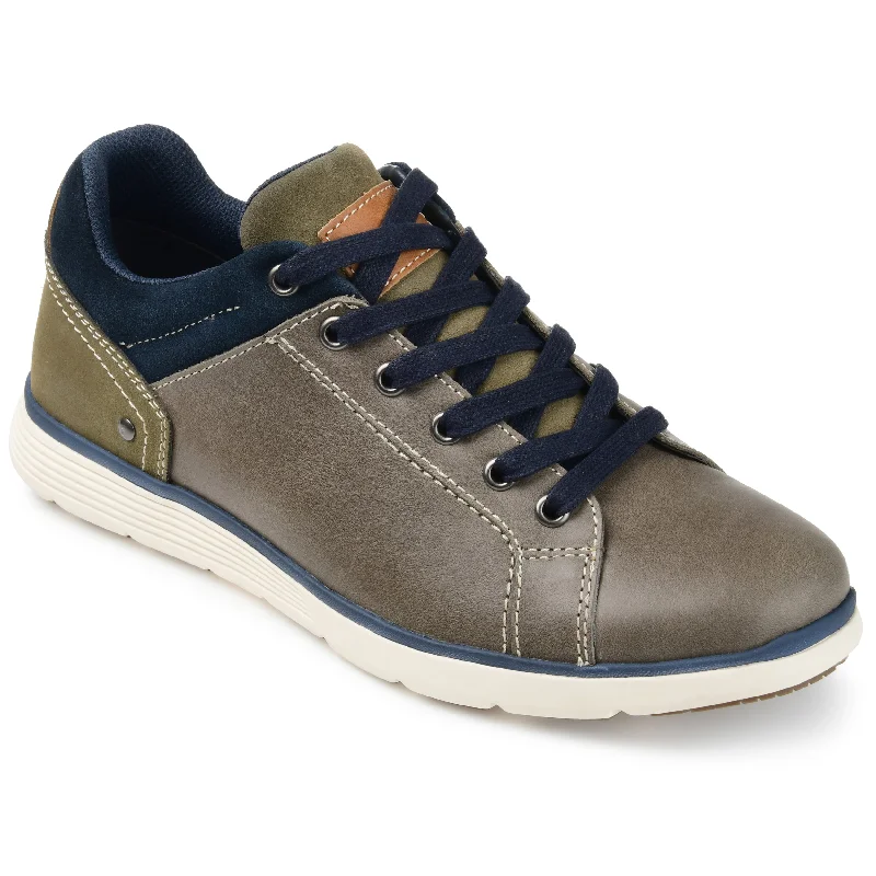 Men's All-Day Wear Shoes Territory Flint Casual Leather Sneaker
