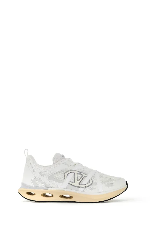 Men's Flexible Shoes Valentino Garavani Low Top Vlogo Easyjog