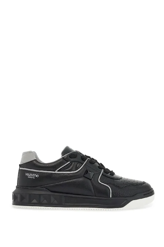Men's Cozy Boots Valentino Garavani One Stud Low-Top Sneakers
