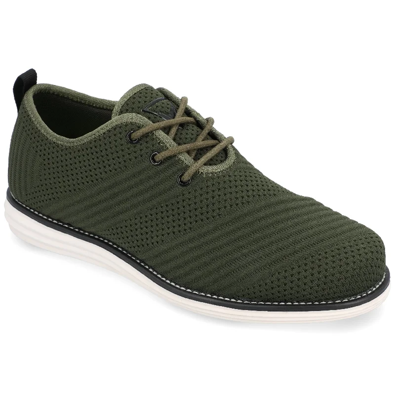 Seasonal Sale On High-Quality Shoes Vance Co. Novak Wide Width Knit Dress Shoe