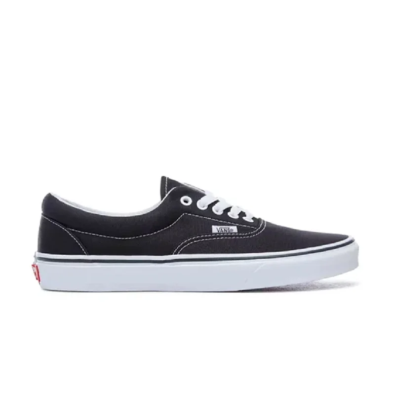 Men's Seamless Design Boots Vans - Men's Era Shoes (0EWZBLK)