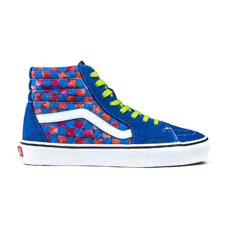 Men's Eco-Friendly Boots Vans - Unisex Vans Sk8-Hi x Awake NY Shoes (5HXV7BO)