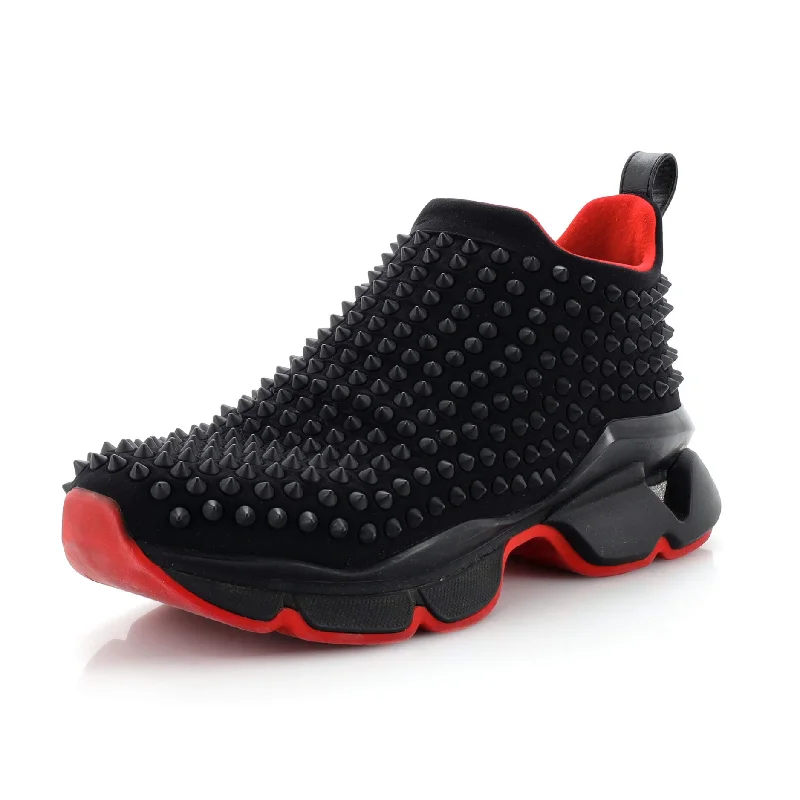Men's Flexible Shoes Women's Spike Sock Sneakers Spiked Neoprene